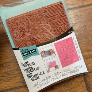 Sizzix Stamp & Emboss Stampin Up